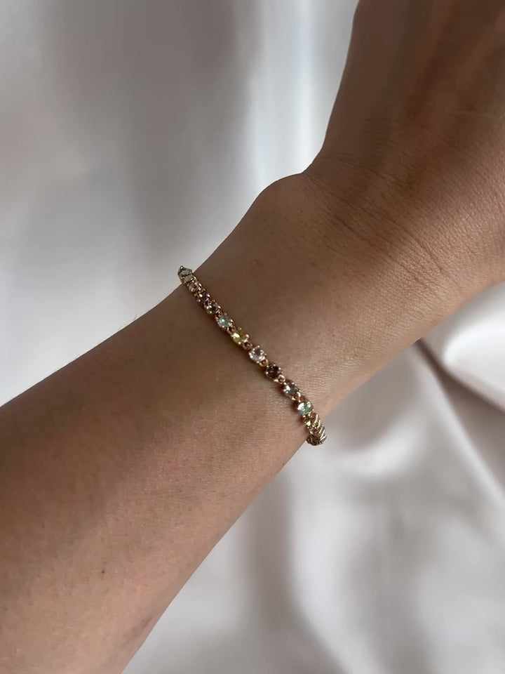 Elisajewels Aura Tennis Bracelet