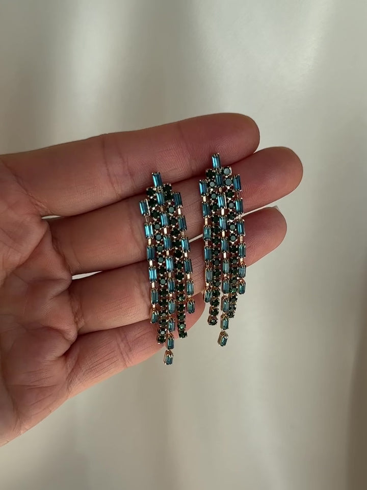 Elisajewels Brune Drop Earrings