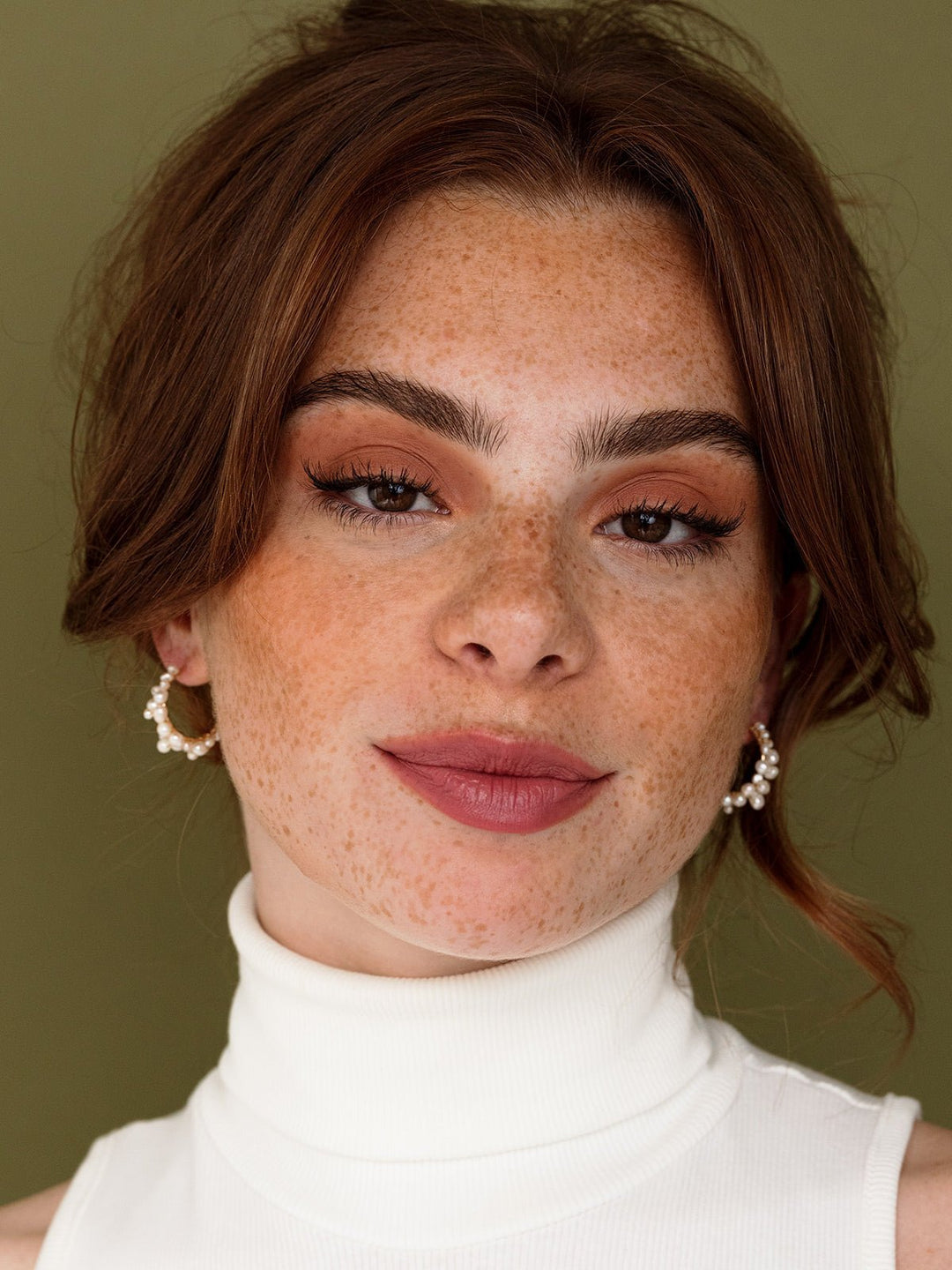 Elisajewels Mini Cruz Hoop Earrings