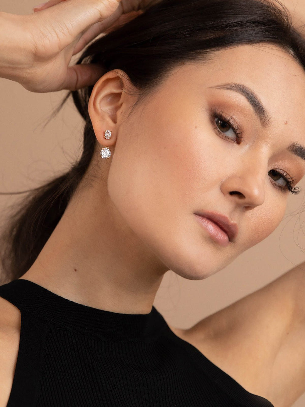 Elisajewels Maxine Convertible Stud Earrings