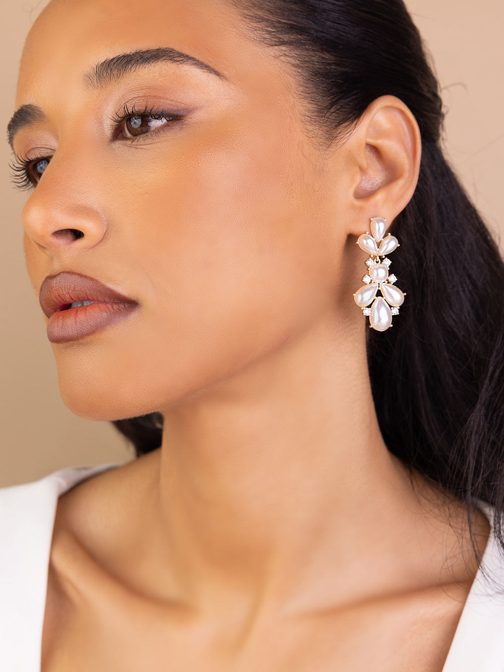Elisajewels Azaria Statement Drop Earrings