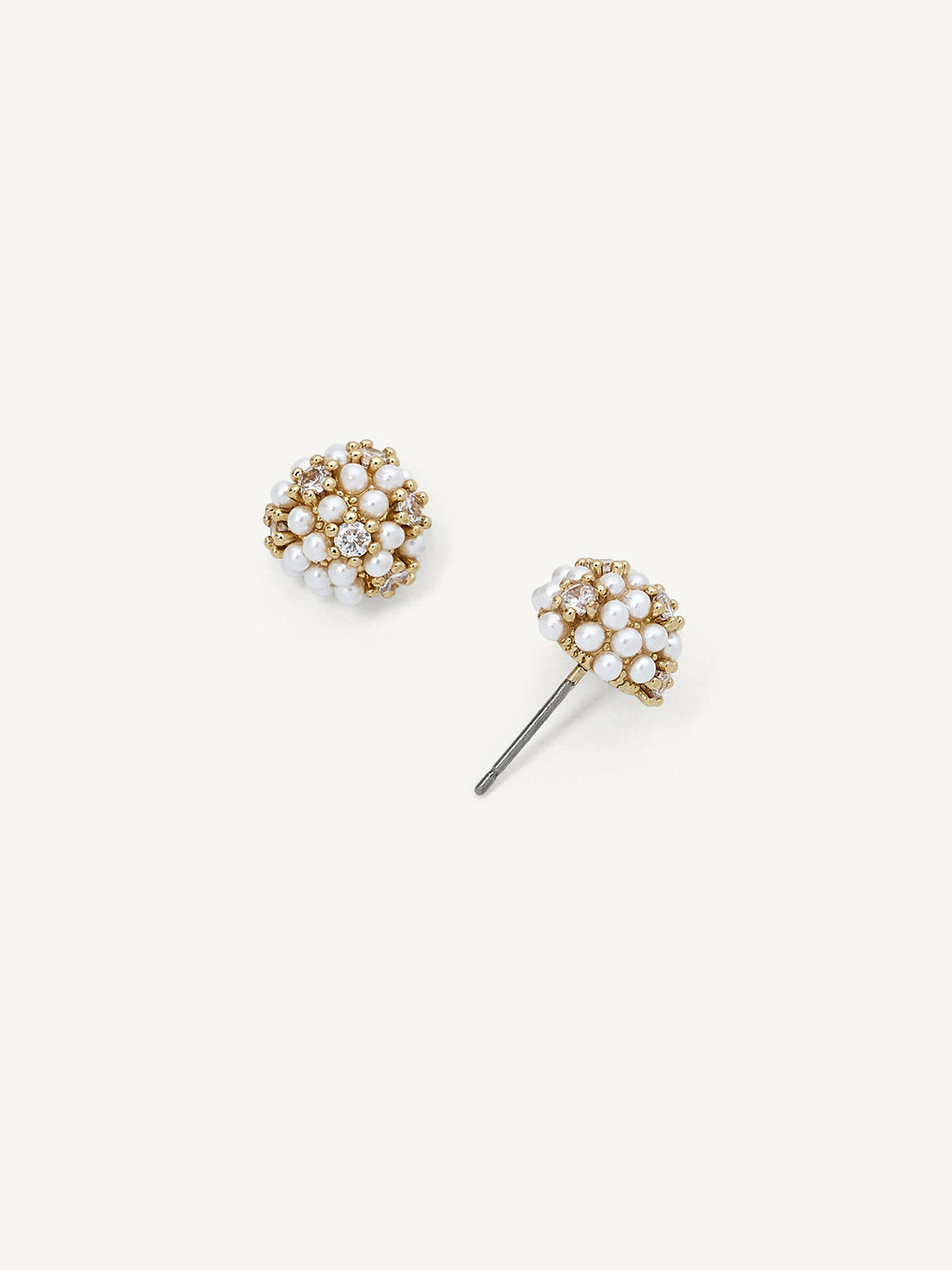 Elisajewels Estrella Mini Pearl Cluster Studs