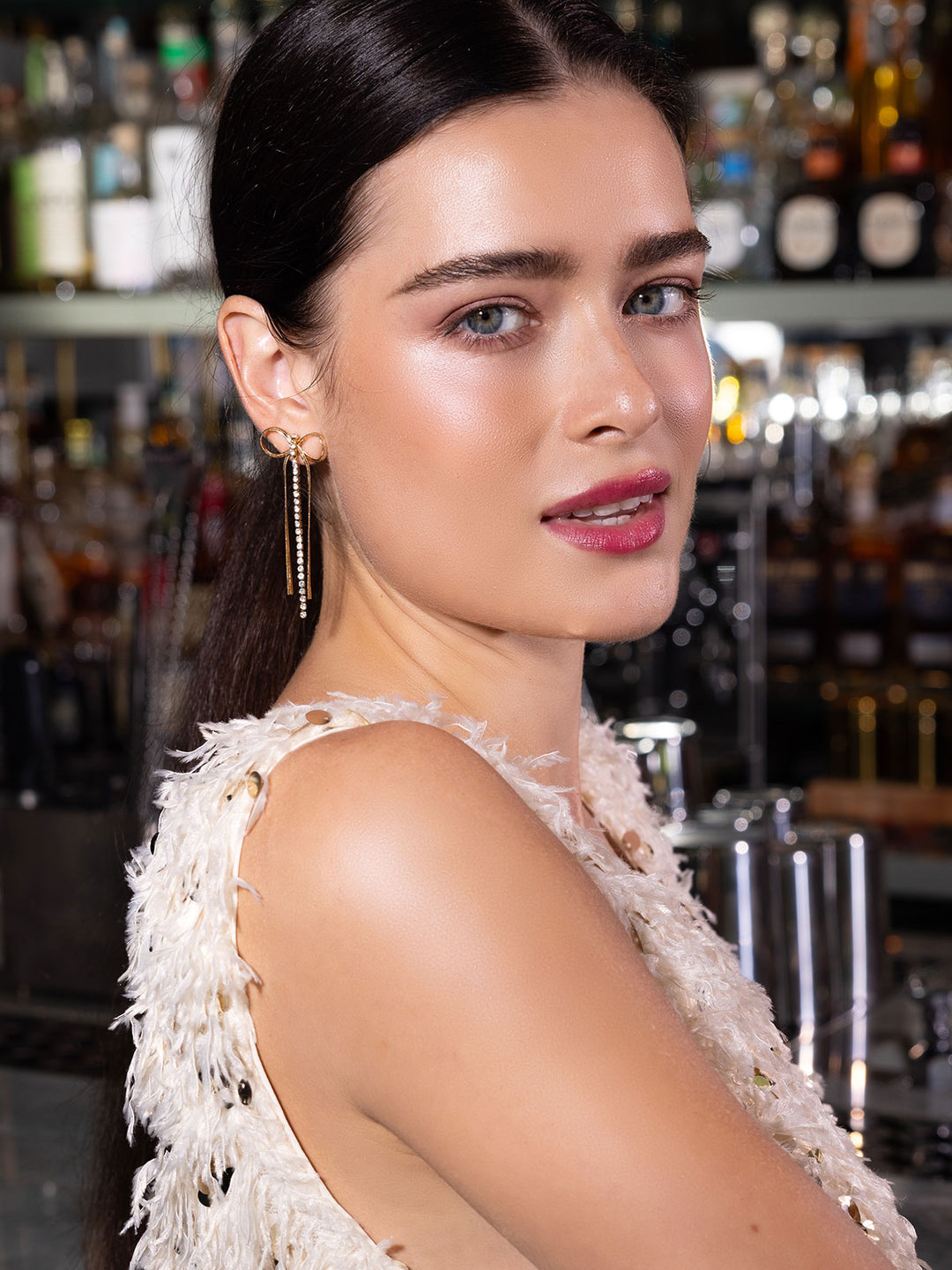 Elisajewels Selene Bow Earrings