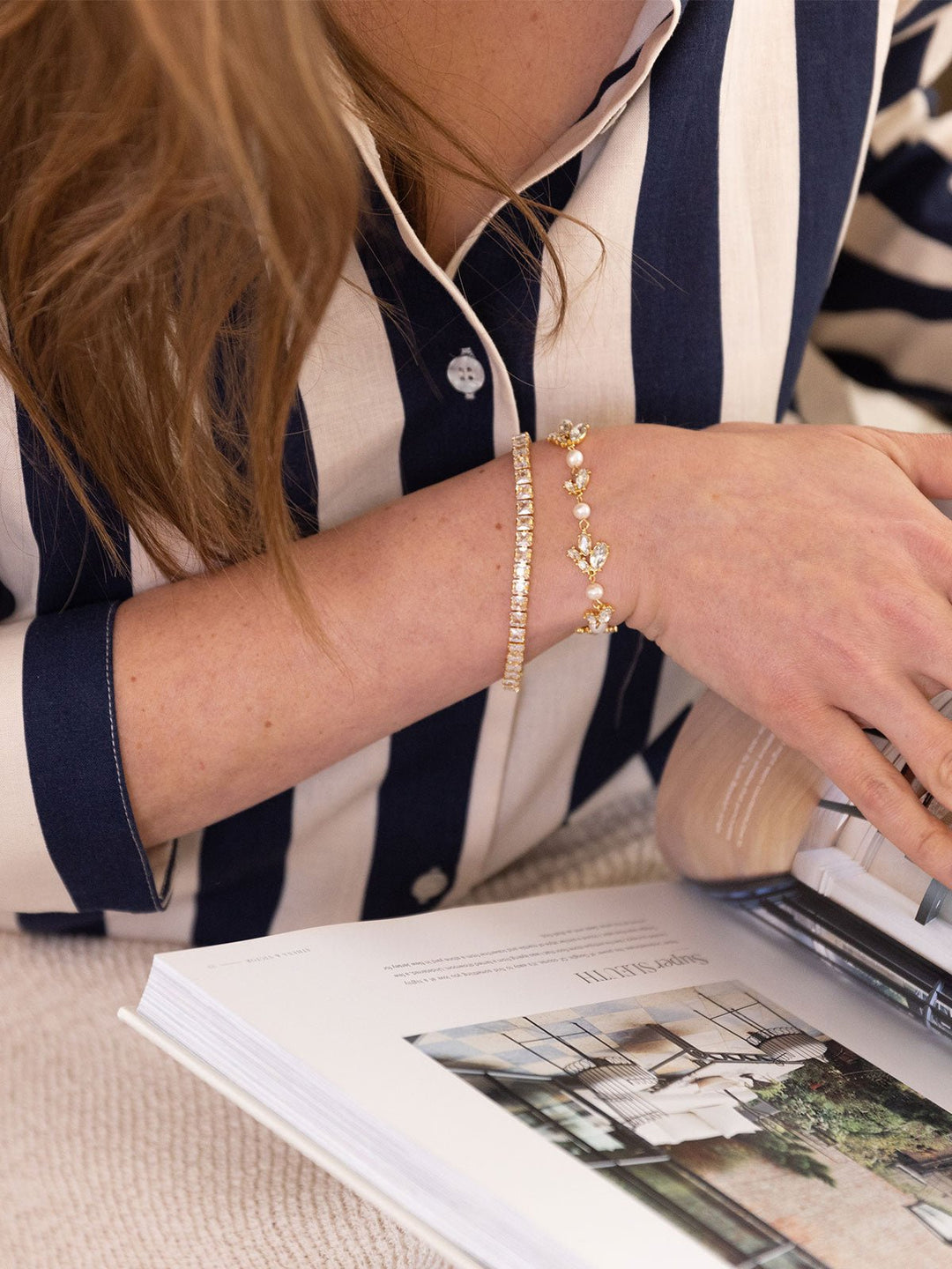 Elisajewels Pippa Tennis Bracelet Set