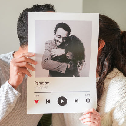 Affiche lecteur de musique - HAPPY GIFTS