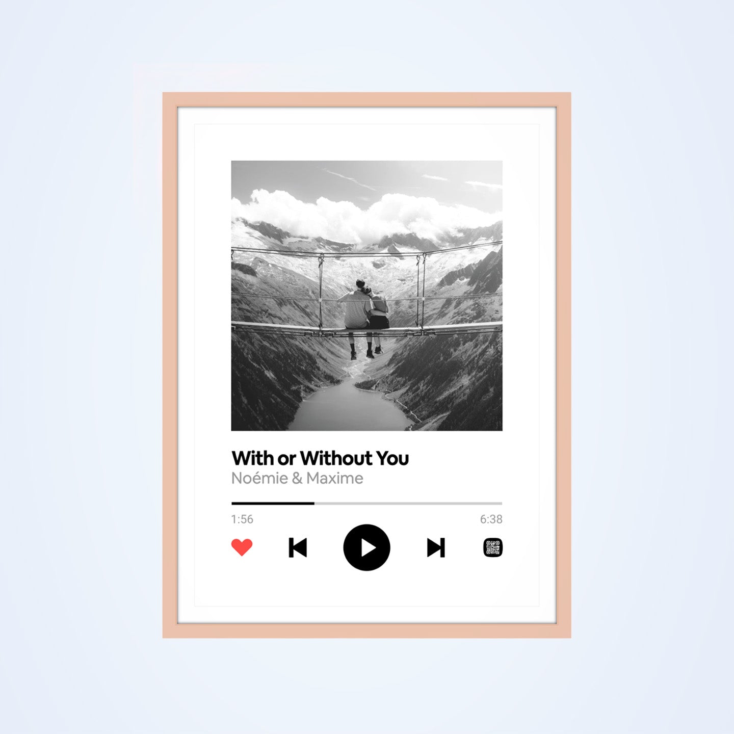 Affiche lecteur de musique Spotify