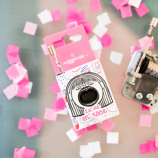 Boîte à musique la vie en rose - HAPPY GIFTS