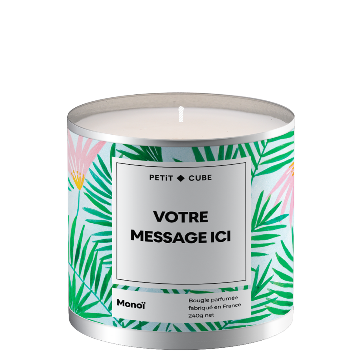 Bougie personnalisée