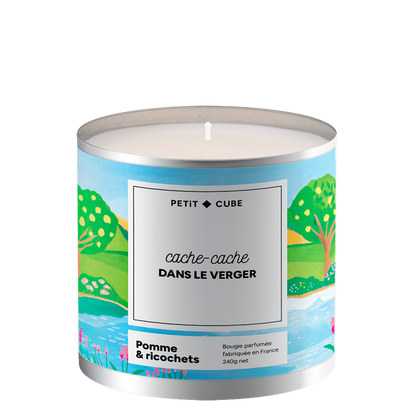 Bougie pomme ricochets - HAPPY GIFTS