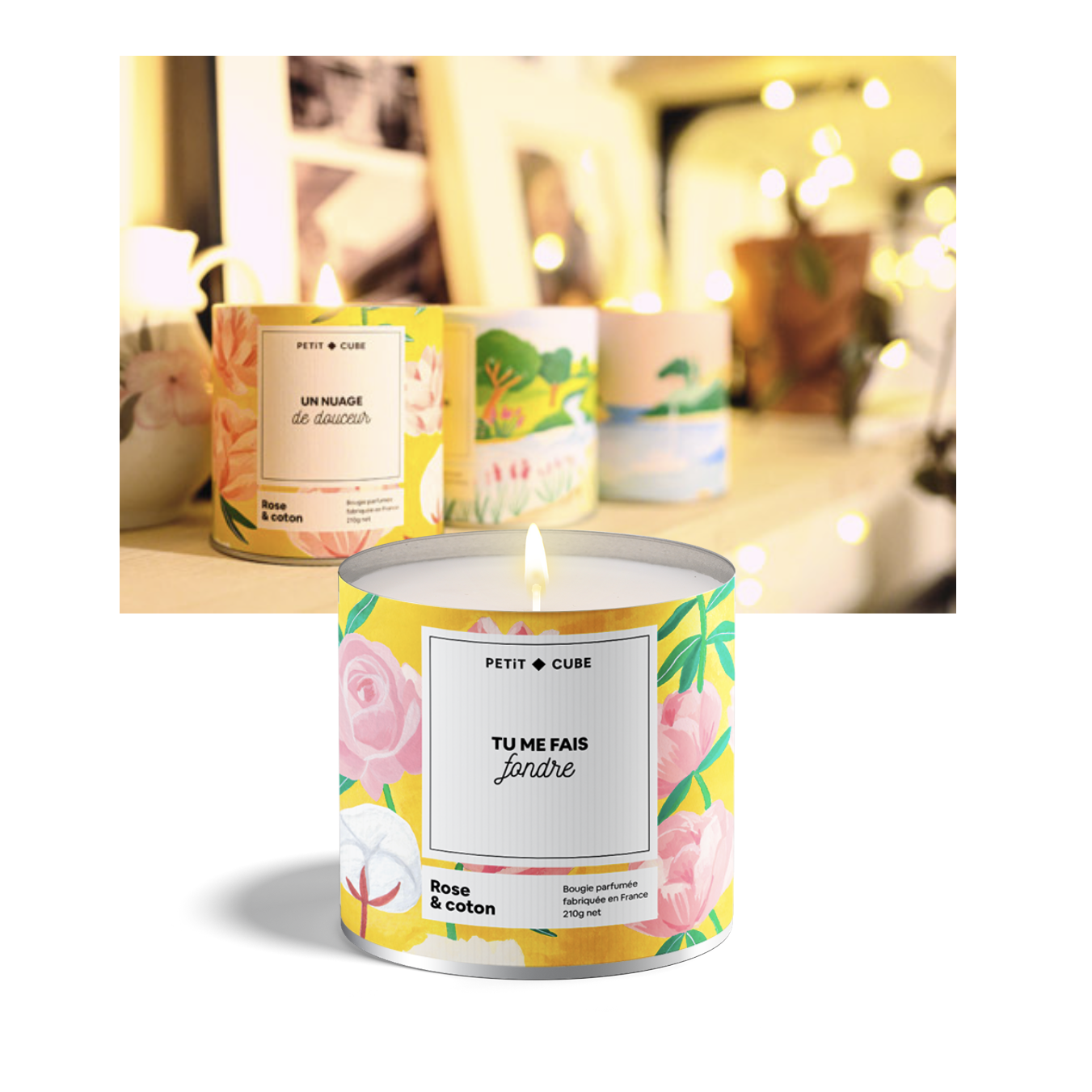 Idée cadeau bougie fête des mères