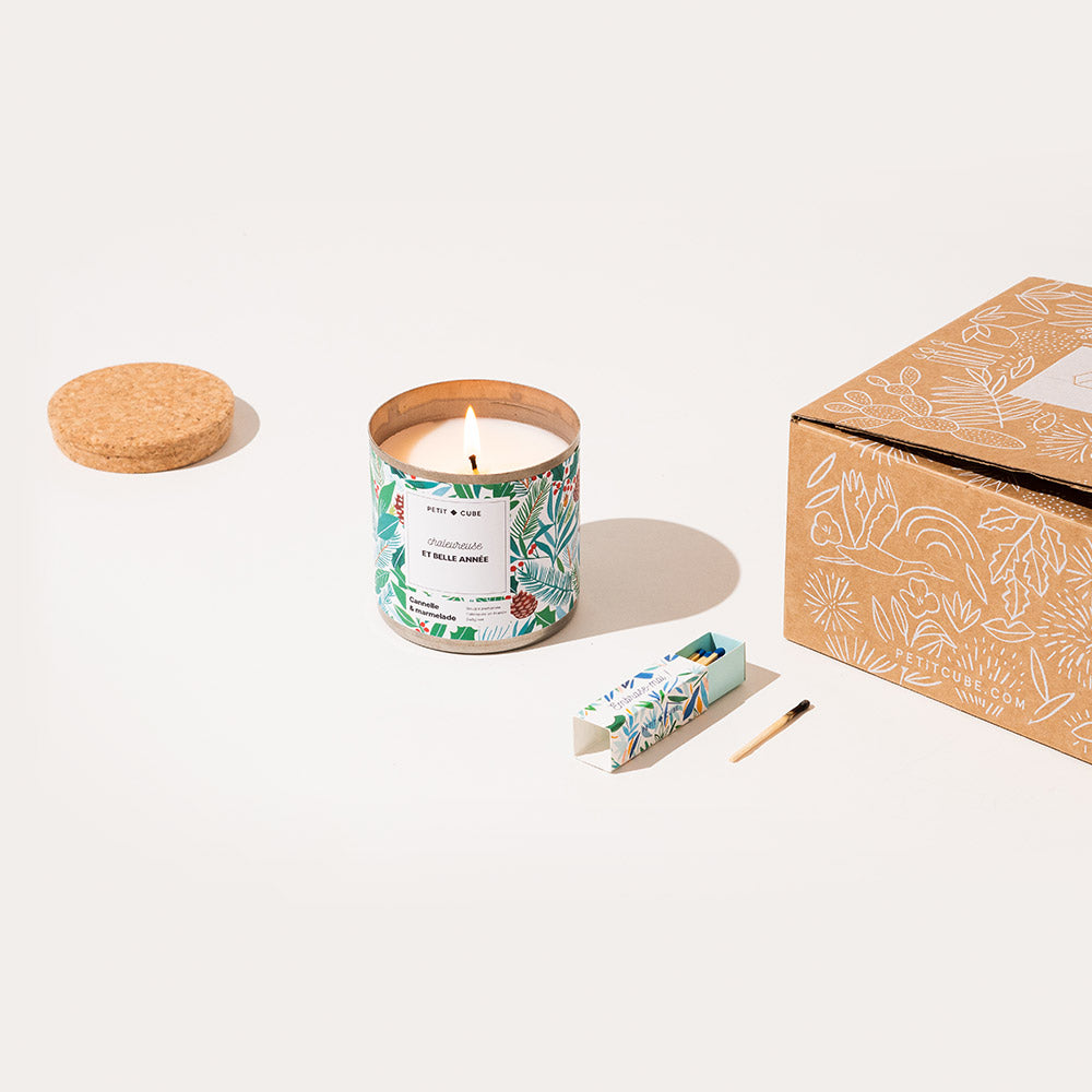 Idée cadeau bougie à personnaliser pour Noël